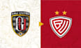 make your modern football and soccer logo design