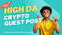 crypto guest post with dofollow backlink high da