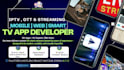 develop streaming tv ott app roku tv iptv dashboard web app desktop admin panel