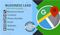 scrape google map, lead generation, b2b lead, business email with data scraper