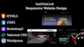 design responsive websites using HTML CSS and bootstrap