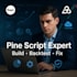 write a custom pinescript startegy  indicator for tradingview