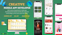develop a professional flutter mobile app for both platforms