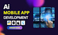 develop ai mobile app, saas app, ai chatbot or website