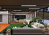 landscape remodel, terrace gazebo rendering, loggia, outdoor livingspace,balcony