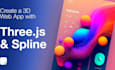 develop interactive 3d animated website webflow animation webgl spline animation