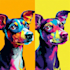 make pop art pet colorful