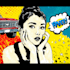 draw pop art or roy lichtenstein style