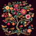 made a botanical illustration depending on your concept