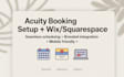 calendly acuity scheduling booking appointment wix squarespace design