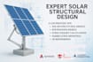 prepare solar panel mounting structures