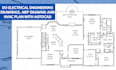 do electrical engineering drawings, mep drawng and hvac plan with autocad
