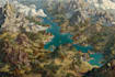 create your fantasy map illustration arts