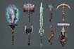 design unique weapons illustrations