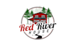 design unique red river house logo
