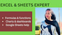 do excel spreadsheet, excel vba, excel macros, dashboard, google sheets
