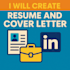 create a professional resume and cover letter
