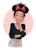 do cute disney cartoon portrait