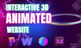 design 3d webflow website developer threejs gsap spline animation scroll effect