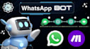 setup whatsapp business API build ai chatbots assistant , zobot, n8n, manychat