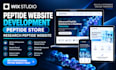 build fda complaint peptide website development peptide research store design