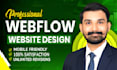 do webflow website design or development as an expert webflow developer