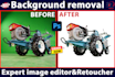 cut out images, cut out background remove fast delivery