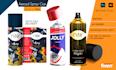 design professional aerosol spray can design