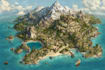 draw medieval fantasy and sci fi maps