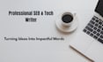 write SEO optimized blog posts on tech and wellness