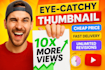 desgin eyecatching youtube thumbnail design to boost your views