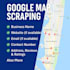 do google map scraping with niche targeted professionally