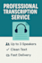 transcribe video and audio into accurate text