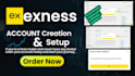 help you create and set up a verified exness trading account