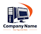 design a beautiful computer logo