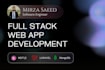 develop modern full stack web app using next js laravel and mongodb