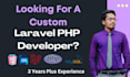 be PHP laravel developer be full stack developer do web development software