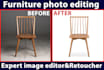 cut out furniture photo editing retouching shadow create in photoshop