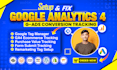 google analytics 4 setup, gads conversion tracking, ga4 ecommerce by tag manager
