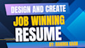 design stylish and job winning resumes