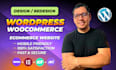 design or redisign your modern ecommerce website using wordpress and elementor
