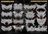 design a killer death metal and black metal logo for you