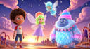beatify 3d animation al video art al animation kids animation 3d pixar style
