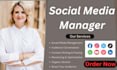 work as your social media manager for a large time