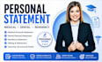 review and edit dental school personal statement, dentistry school application