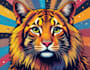 make animal illustration into pop art