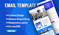 design and code high converting HTML email template