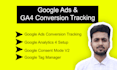 setup google ads, ga4, meta pixel conversion tracking