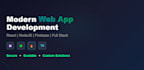 build modern web app using react, typescript, nodejs