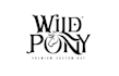 design wild pony hat bar logo